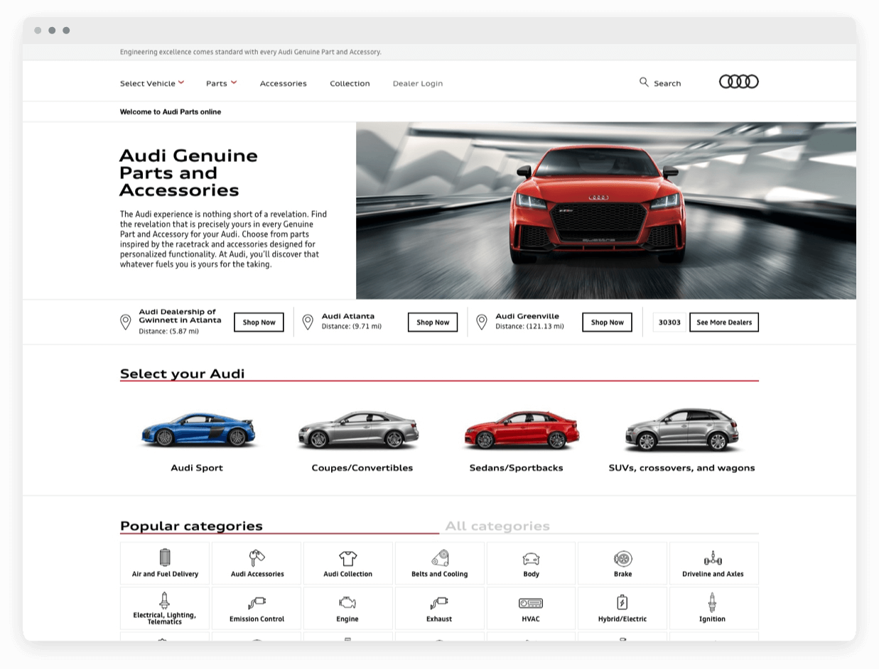 SimplePart  Audi Virtual Counter USA